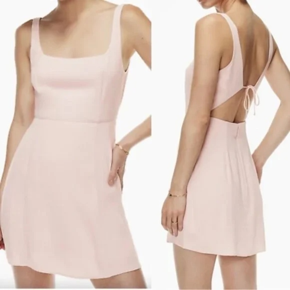 Aritzia Wilfred Delune Square Neck Dress